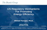 US Regulatory Mechanisms For Promoting Energy Efficiency