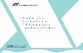 Thank you for being a Navigators policyholder.