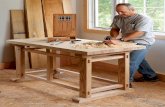 A small, sturdy workbench
