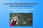 Learning Through Research in Physics - University of Findlay