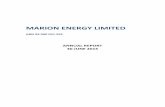MARION ENERGY LIMITED