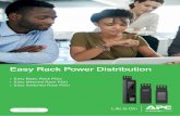 Easy Rack Power Distribution