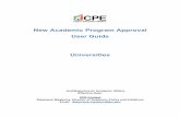 New Academic Program Approval Guide