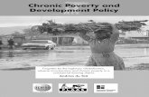 Chronic Poverty and Development Policy