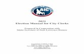 2021 Election Manual for City Clerks - ci.moscow.id.us