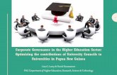 Corporate Governance in the Higher Education Sector ...