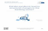 Did the pandemic lead to structural changes in the banking ...