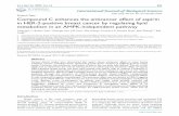 Research Paper Compound C enhances the anticancer effect ...