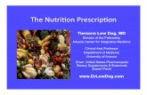 The Nutrion Prescripon - Dr. Low Dog