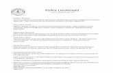 Police Lieutenant - Boxborough, MA