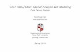 GIST 4302/5302: Spatial Analysis and Modeling - Point ...