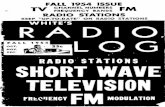 FALL 1954 ISSUE TVCHANNEL NUMBERS FREQUENCY BANDS …