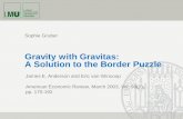 Gravity with Gravitas: A Solution to the Border Puzzle
