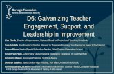 I12: Galvanizing Teacher Engagement, Support, and ...