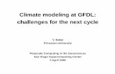Climate modeling at GFDL - GFDL Extranet