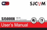 SJ5000X ONLY MANUAL 2017 EDITABLE - SJCAM : Action Camera ...