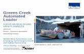 Greens Creek Automated Loader - Joseph A. Holmes Safety ...