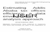 Ababa tax offices envelopment IJSER analysis approach