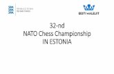 32-nd NATO Chess Championship IN ESTONIA