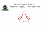 Thoracic Surgery – Independent Supplemental Guide ...