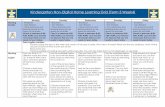 Kindergarten Non-Digital Home Learning Grid (Term 3 Week4)