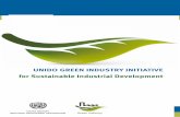 UNIDO GreeN INDUstry INItIatIve for sustainable Industrial ...