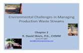 Environmental Challenges in Managing Production Waste Streams