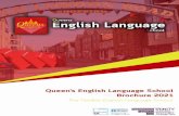 Queen's English Language School Brochure 2021