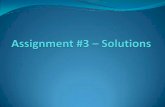 Assignment #2 Solutions - courses.cs.washington.edu