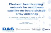 Photonic beamforming network for multibeam satellite-on ...