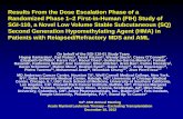 Results From the Dose Escalation Phase of a Randomized ...