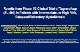 ResultsfromPhase1/2Clinical TrialofTagraxofusp (SL-401 ...