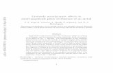 Unsteady aerodynamic e ects in small-amplitude pitch ...