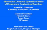Theoretical Chemical Dynamics Studies of Elementary ...