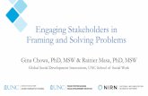 Engaging Stakeholders in Framing and Solving Problems