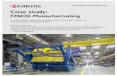 Case study: FMCG Manufacturing