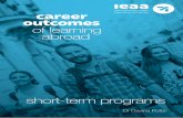 career outcomes of learning abroad - IEAA