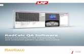 RadCalc QA Software