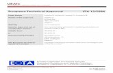 European Technical Approval ETA 13/0384