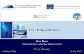 CliC Data Activities - WCRP Climate