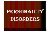 PERSONAILTY DISORDERS - Under 1 Roof