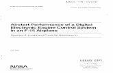 Airstart Performance of a Digital Electronic Engine ...