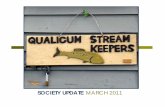SOCIETY UPDATE MARCH 2011 - qbstreamkeepers.ca