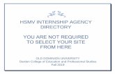 internship site directory - ODU