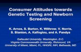 Consumer Attitudes towards Genetic Testing and Newborn ...