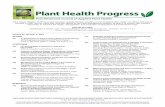 Plant Health Progress (PHP) ﬁc journal of applied plant ...