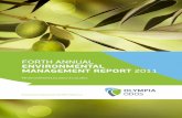 FORTH ANNUAL ENVIRONMENTAL MANAGEMENT REPORT 2011