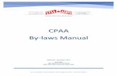 CPAA By-laws Manual