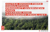 GUTEX WOOD FIBRE INSULATION PRODUCT OVERVIEW AND …
