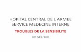 HOPITAL CENTRAL DE L ARMEE SERVICE MEDECINE INTERNE